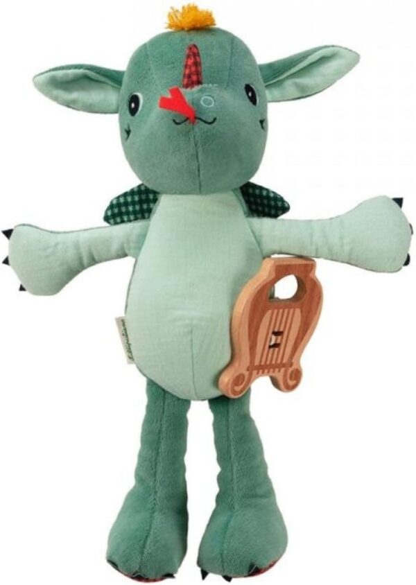 LILLIPUTIENS Joe the Dragon Musical Plush Toy for Baby | Birth Gift - Image 5