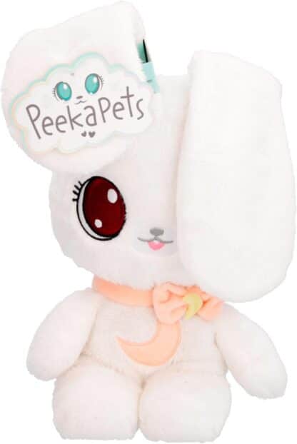 PEEKAPETS White Bunny plush toy