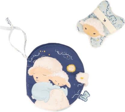 Kaloo Doux Sommeil My Picture Guide Fabric Book & Sheep Toy | Baby Sleep Routine - Image 3