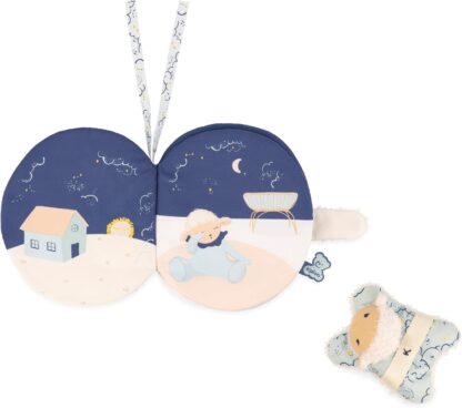 Kaloo Doux Sommeil My Picture Guide Fabric Book & Sheep Toy | Baby Sleep Routine - Image 4