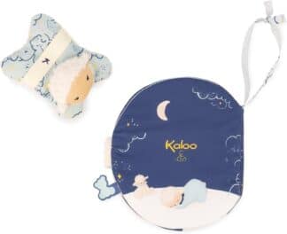 Kaloo Doux Sommeil My Picture Guide Fabric Book & Sheep Toy | Baby Sleep Routine