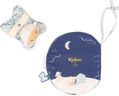 Kaloo Doux Sommeil My Picture Guide Fabric Book & Sheep Toy | Baby Sleep Routine