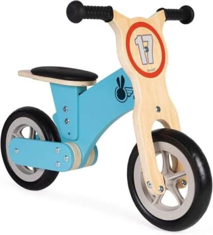 Janod Bikloon Racer Balance Bike | Wooden Kids Bike - Image 2