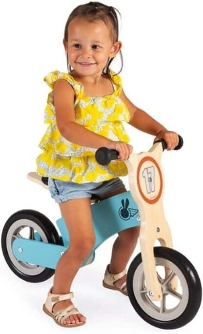 Janod Bikloon Racer Balance Bike | Wooden Kids Bike - Image 5