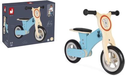 Janod Bikloon Racer Balance Bike | Wooden Kids Bike