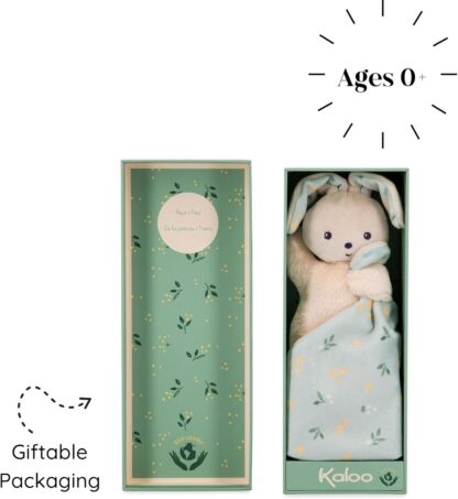 Kaloo Carré Douceur Citrus Bouquet Rabbit Comforter | Baby Doudou - Image 4