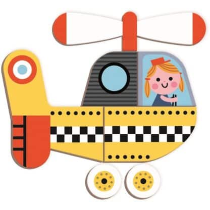 Janod Magnetibook Racers | Magnetic Vehicle Toy - Image 6