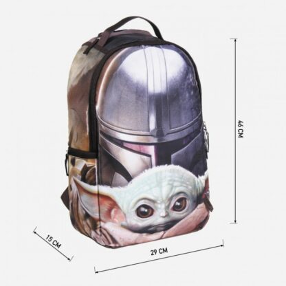 Cerdá The Mandalorian Casual Backpack | Urban Star Wars Bag - Image 6