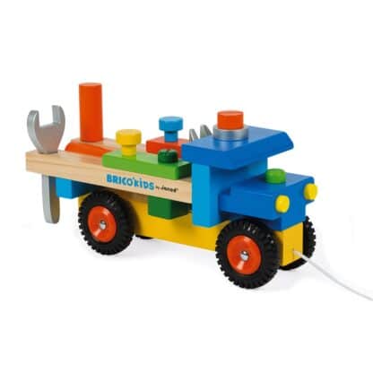 Janod Brico'Kids Diy Truck | 2-in-1 Pull-Along Toy - Image 5