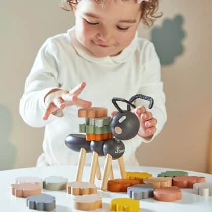 Janod Sweet Cocoon Ant Balance Game | Wooden Early Learning Toy - Image 2