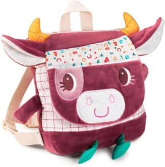 LILLIPUTIENS Rosalie Soft Backpack - Burgundy Kids Bag
