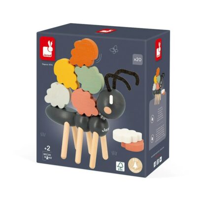 Janod Sweet Cocoon Ant Balance Game | Wooden Early Learning Toy - Image 6