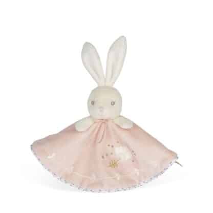 Kaloo Perle Round Comforter Rabbit Pink - 20cm | Baby Soft Toy - Image 2