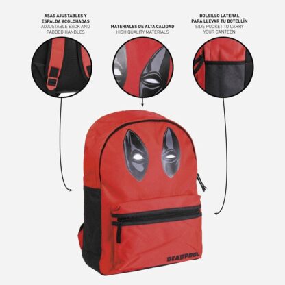 Cerdá Deadpool Kids Backpack | Marvel Superhero Bag - Image 6