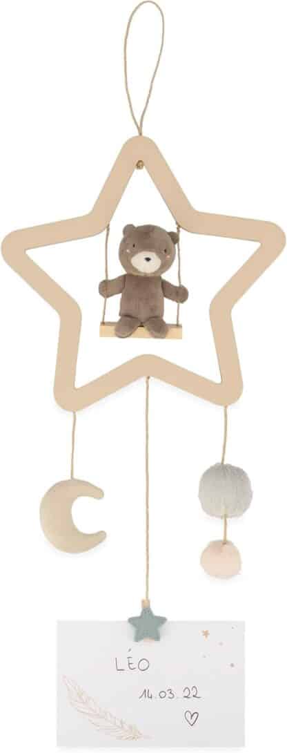 Kaloo Rêves de Douceur Wooden Mobile - Customisable Baby Decor