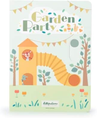 LILLIPUTIENS Sensory Activity Book | Garden Party Opposites