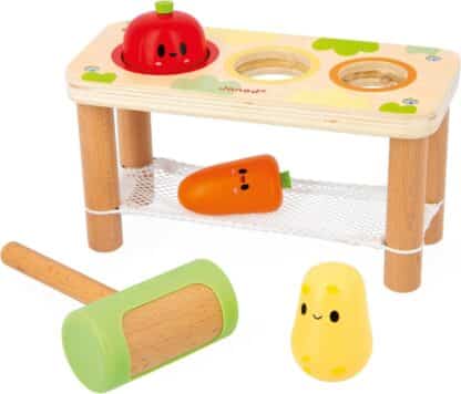 Janod Whack-A-Farm Vegetable Game | Wooden Toy (12m+) - Image 5