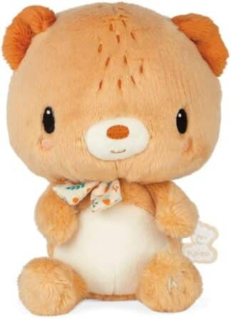 Kaloo Choo Choo the Bear Mini Soft Toy | Rattle Baby Plush
