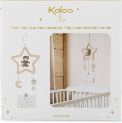 Kaloo Rêves de Douceur Wooden Mobile - Customisable Baby Decor - Image 5