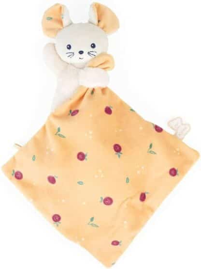 Kaloo Carré Douceur Seasonal Fruits Mouse Comforter | Baby Soft Toy - Image 2