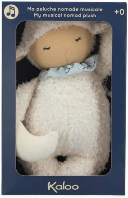 Kaloo Doux Sommeil Musical Sheep Plush - Lullaby Sleep Aid (20cm) - Image 4