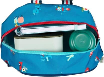 LILLIPUTIENS On The Road Soft Backpack | Children's Blue Bag - Image 2