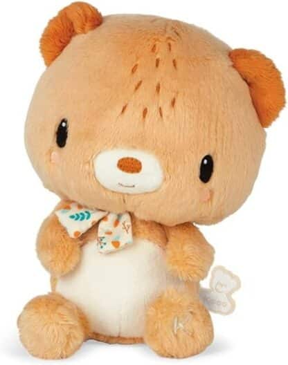 Kaloo Choo Choo the Bear Mini Soft Toy | Rattle Baby Plush - Image 5