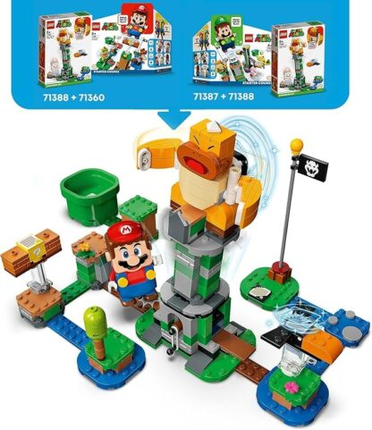 LEGO Super Mario Boss Sumo Bro Topple Tower Expansion Set 71388 - Image 2