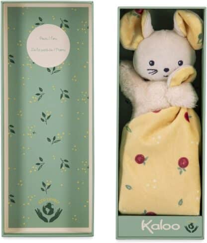 Kaloo Carré Douceur Seasonal Fruits Mouse Comforter | Baby Soft Toy - Image 3