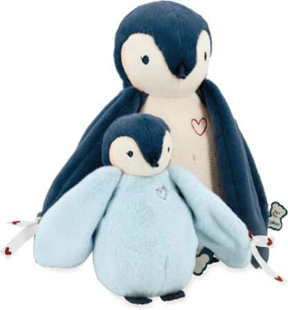 Kaloo Complices Cuddly Penguin Plushes (Pair) | Blue Soft Toy - Image 3