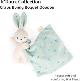 Kaloo Carré Douceur Citrus Bouquet Rabbit Comforter | Baby Doudou
