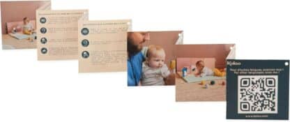 Kaloo Stimuli My Evolving Fabric Book | Newborn Activity Toy - Image 4
