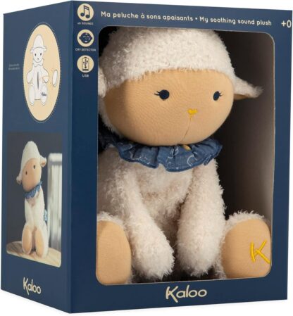 Kaloo Doux Sommeil White Sheep Musical Plush | Baby Sleep Aid - Image 6