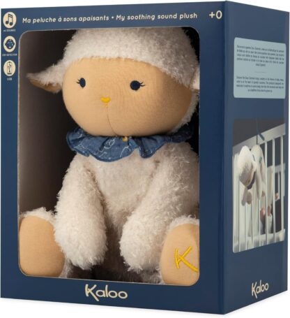 Kaloo Doux Sommeil White Sheep Musical Plush | Baby Sleep Aid - Image 7