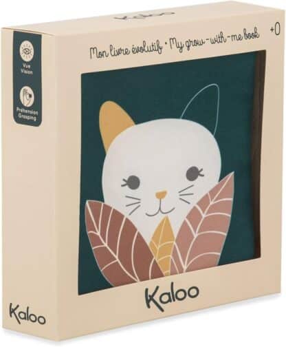 Kaloo Stimuli My Evolving Fabric Book | Newborn Activity Toy - Image 5