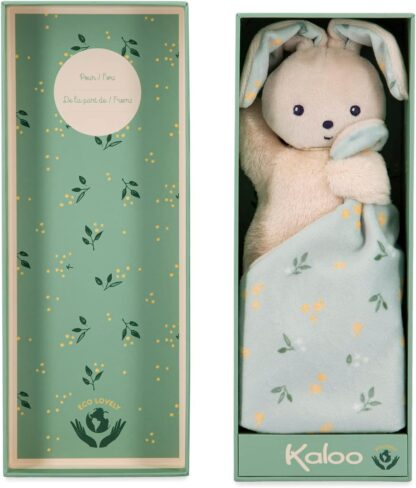 Kaloo Carré Douceur Citrus Bouquet Rabbit Comforter | Baby Doudou - Image 2