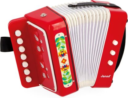 Janod Gioia Accordion | Children's Musical Instrument Toy (3+) - Image 3