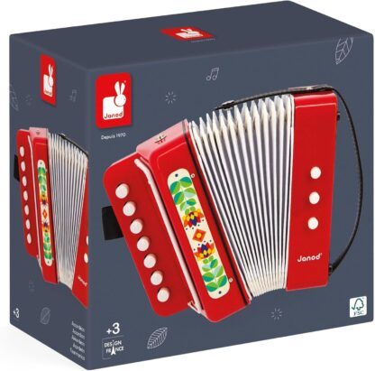 Janod Gioia Accordion | Children's Musical Instrument Toy (3+) - Image 6