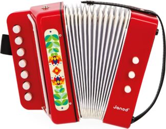 Janod Gioia Accordion | Children's Musical Instrument Toy (3+)