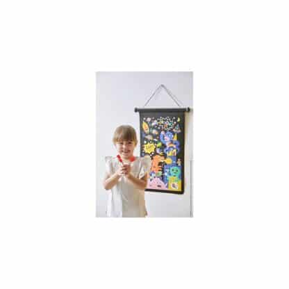 Superhero Magnetic Dart Game | Double-Sided Fabric Toy (4+) - Image 5