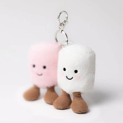 Jellycat Amuseables Marshmallows Bag Charm - Image 2