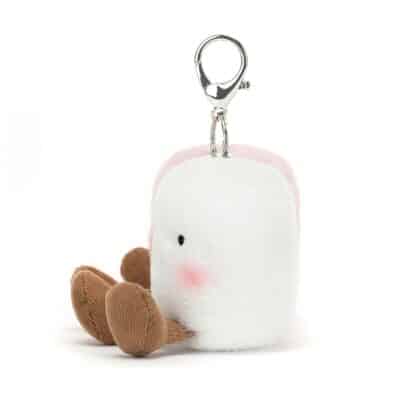 Jellycat Amuseables Marshmallows Bag Charm - Image 3