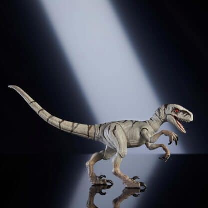 Mattel Jurassic World Hammond Collection Atrociraptor Ghost Action Figure | Premium Dinosaur Toy with Glass Eyes & 14 Points of Articulation - Image 5