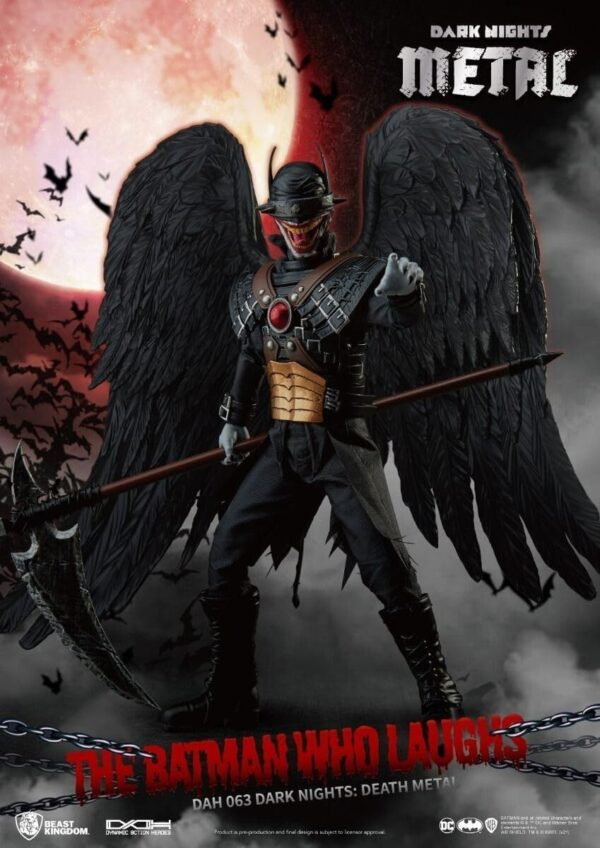 Beast Kingdom - Dark Nights Death Metal Dah-063 Batman Who Laughs Action Figure - Image 4