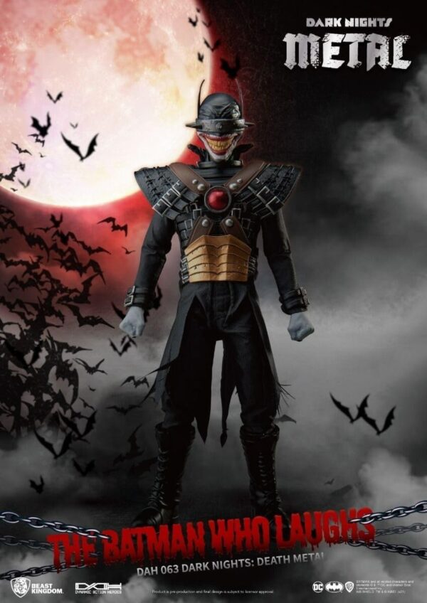 Beast Kingdom - Dark Nights Death Metal Dah-063 Batman Who Laughs Action Figure - Image 6