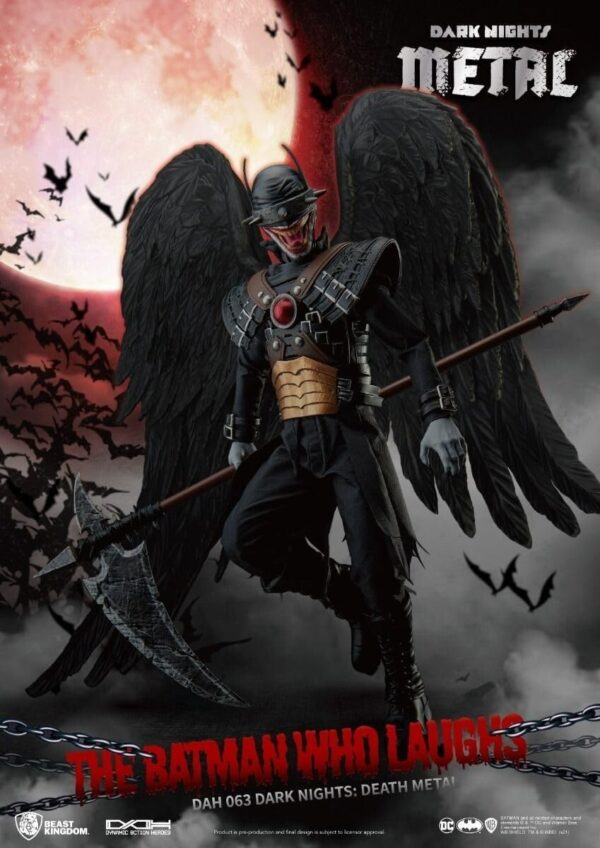 Beast Kingdom - Dark Nights Death Metal Dah-063 Batman Who Laughs Action Figure - Image 7