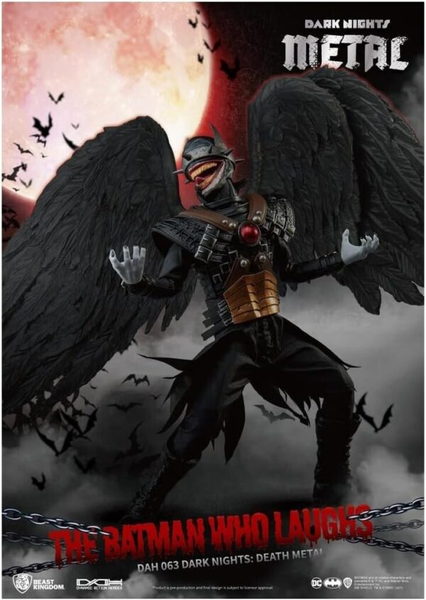 Beast Kingdom - Dark Nights Death Metal Dah-063 Batman Who Laughs Action Figure