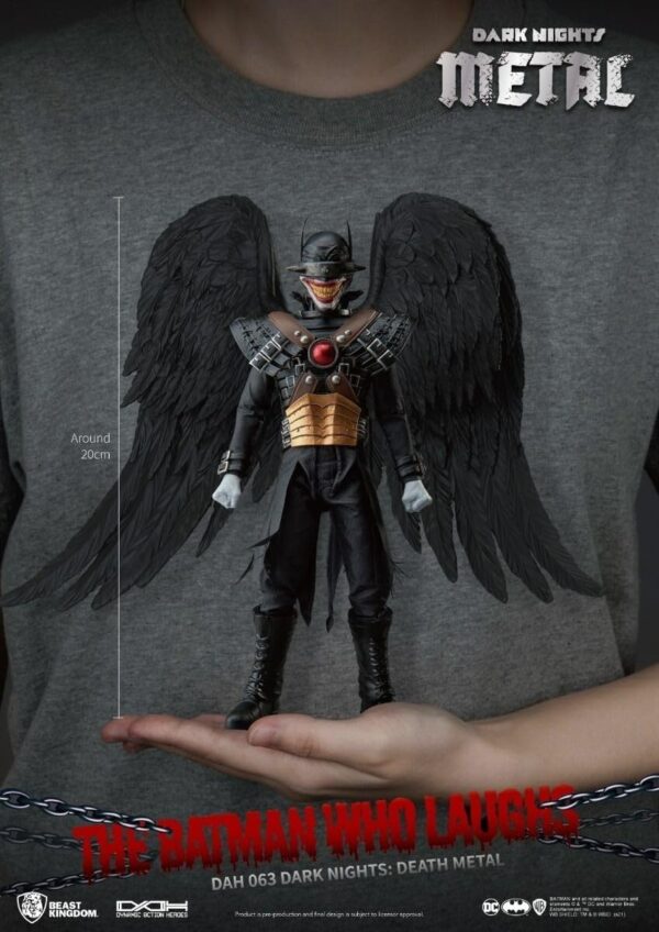 Beast Kingdom - Dark Nights Death Metal Dah-063 Batman Who Laughs Action Figure - Image 8