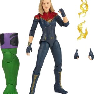 Hasbro Marvel Legends Series Captain Marvel, The Marvels 6-Inch Action Figures