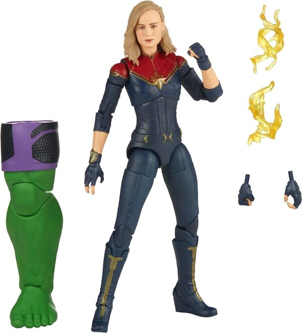 Hasbro Marvel Legends Series Captain Marvel, The Marvels 6-Inch Action Figures